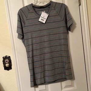 Smartwool Size L NWT 150 baselayer, blue/silver